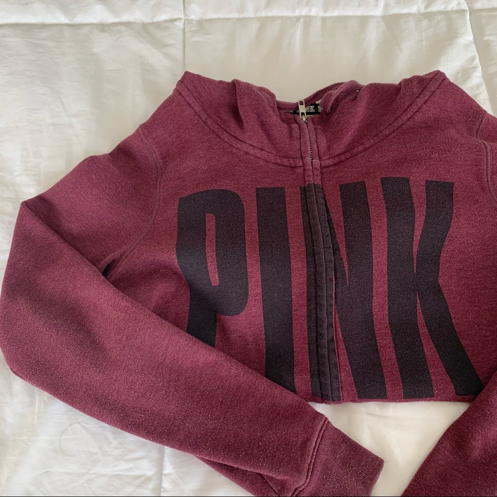 Pink hoodie